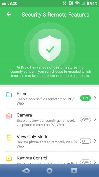 انتقال فایل از گوشی به کامپیوتر از طریق برنامه AirDroid